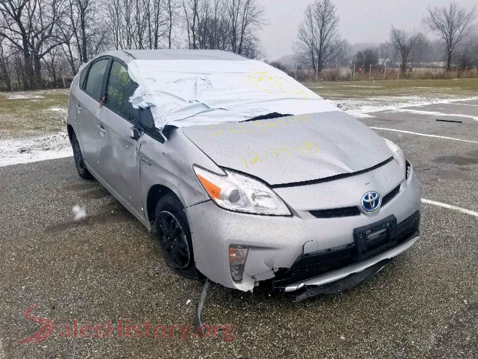 2014 TOYOTA PRIUS — VIN JTDKN3DUXE1790305