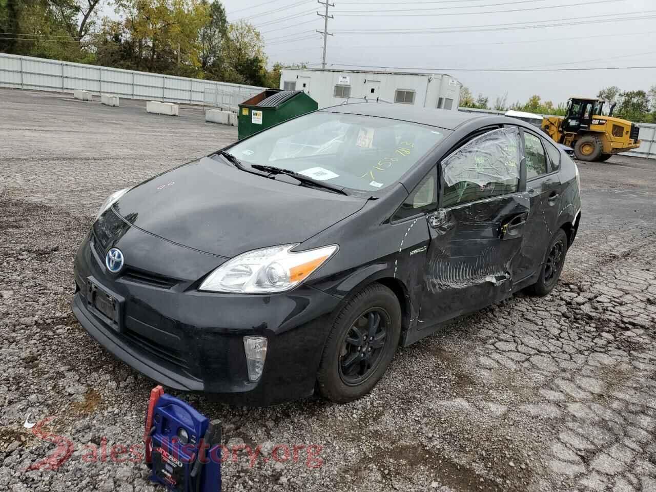 2015 TOYOTA PRIUS — VIN JTDKN3DUXF0438333