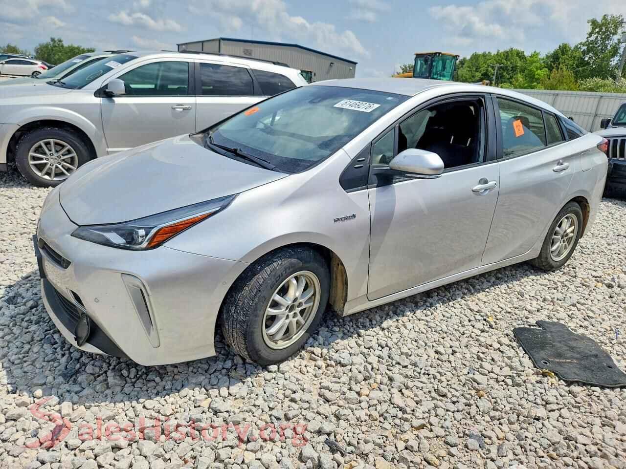 2022 TOYOTA PRIUS — VIN JTDL9MFU0N3033834