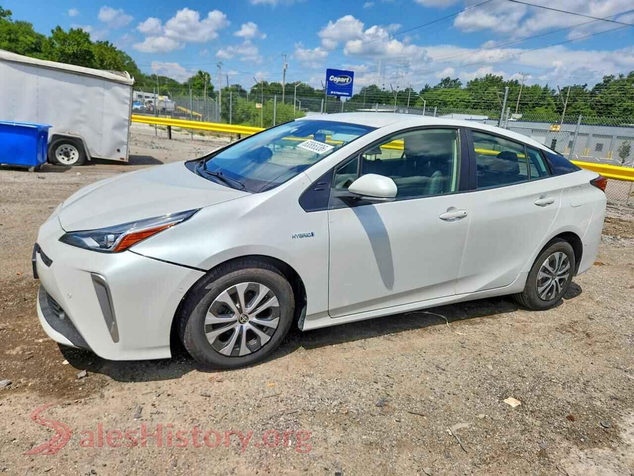 2021 TOYOTA PRIUS — VIN JTDL9MFU1M3028849