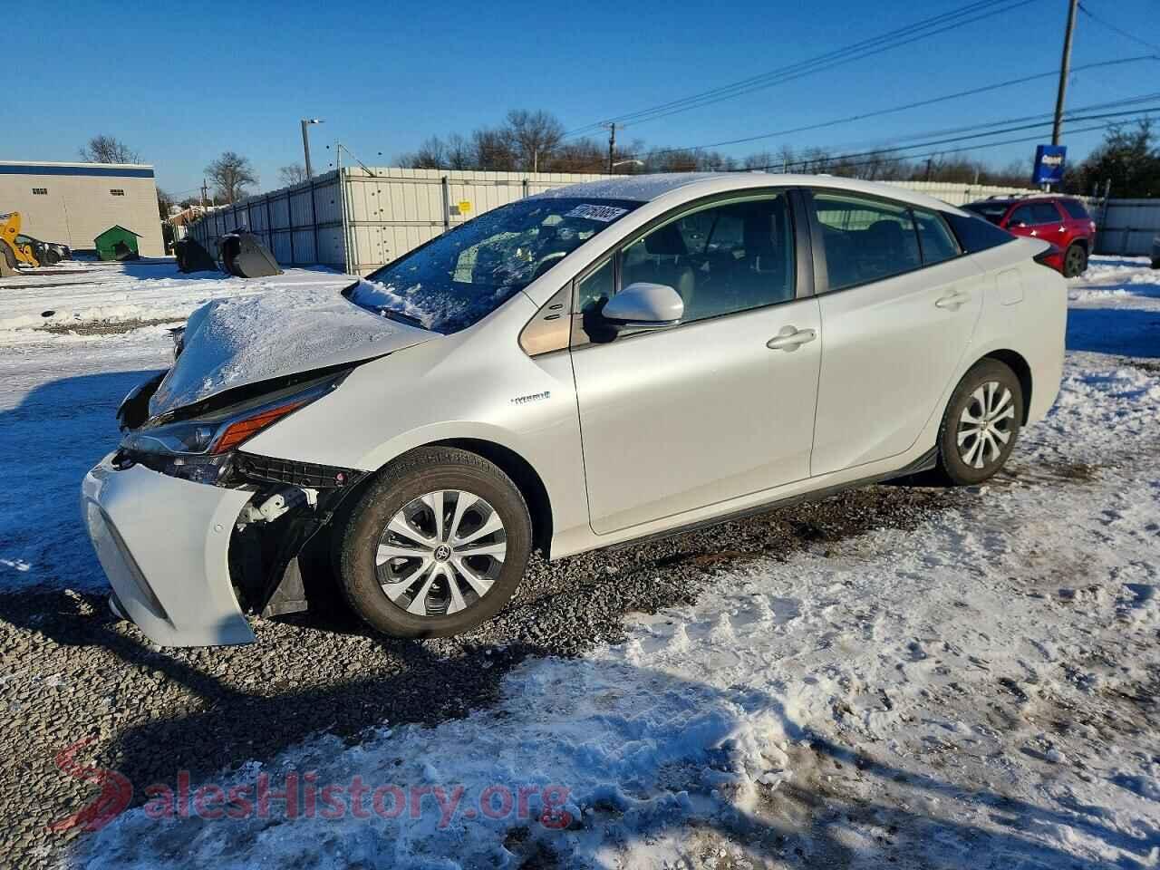 2021 TOYOTA PRIUS — VIN JTDL9MFU3M3024477