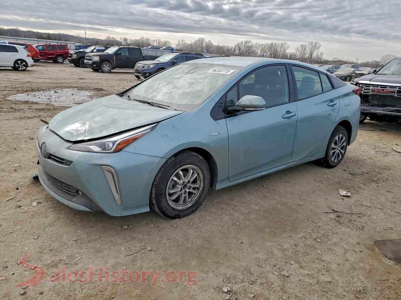 2019 TOYOTA PRIUS — VIN JTDL9RFU2K3012282