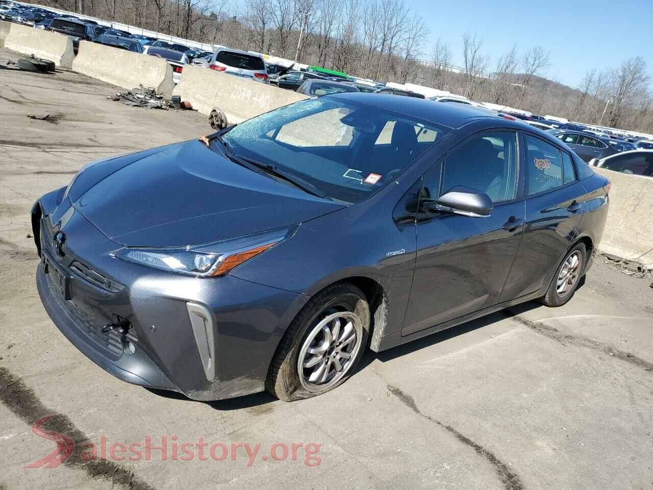 2019 TOYOTA PRIUS — VIN JTDL9RFU3K3001839