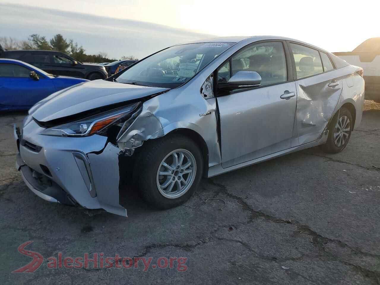 2019 TOYOTA PRIUS — VIN JTDL9RFU4K3009268