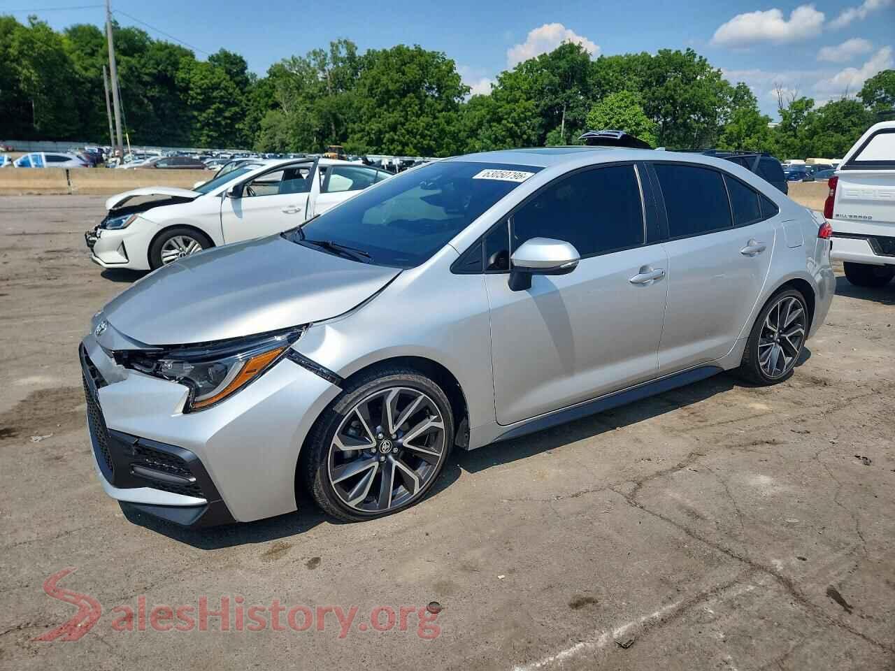 2022 TOYOTA COROLLA — VIN JTDM4MCE4NJ093093