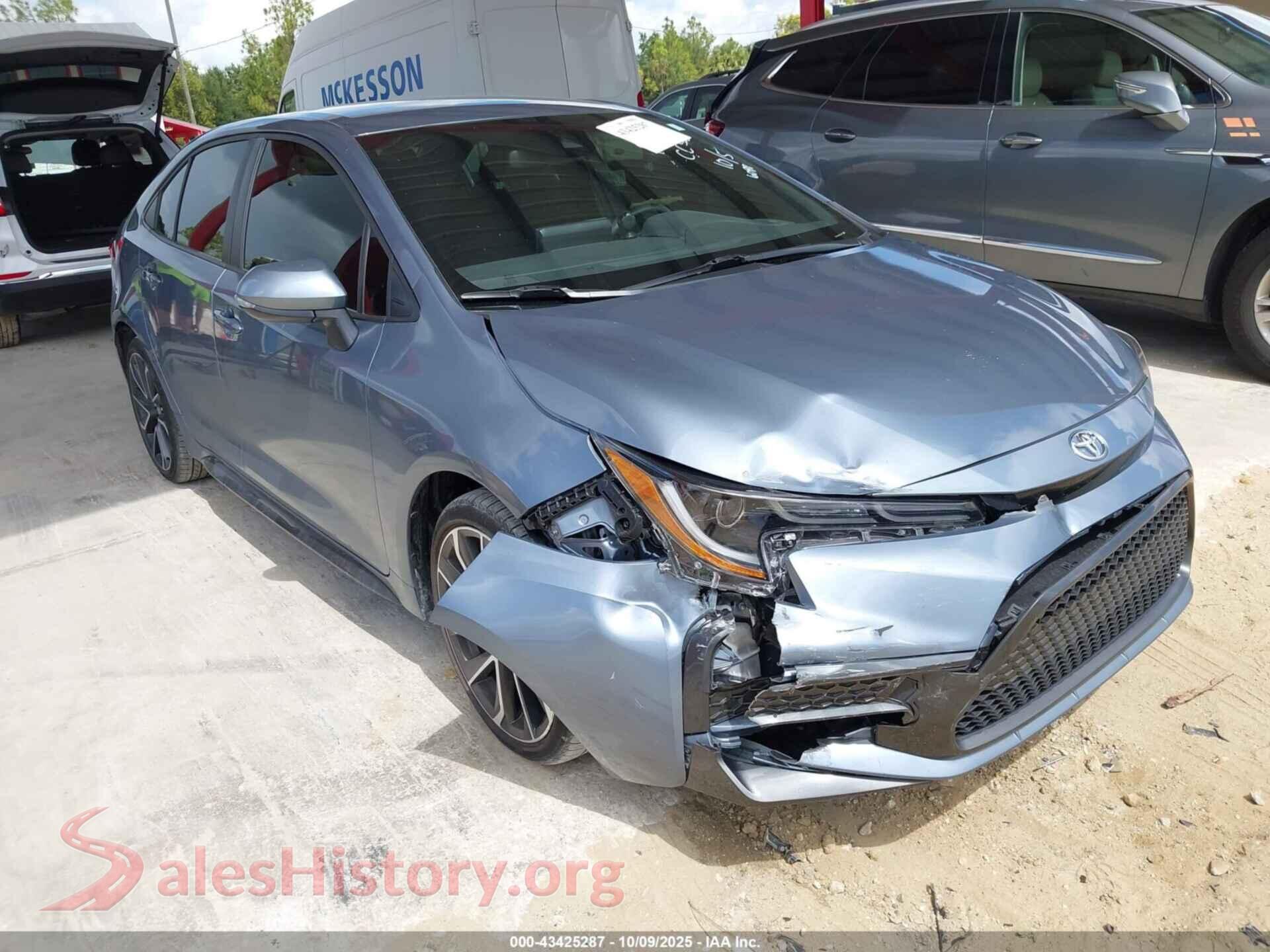 2022 TOYOTA COROLLA — VIN JTDS4MCE0NJ086097