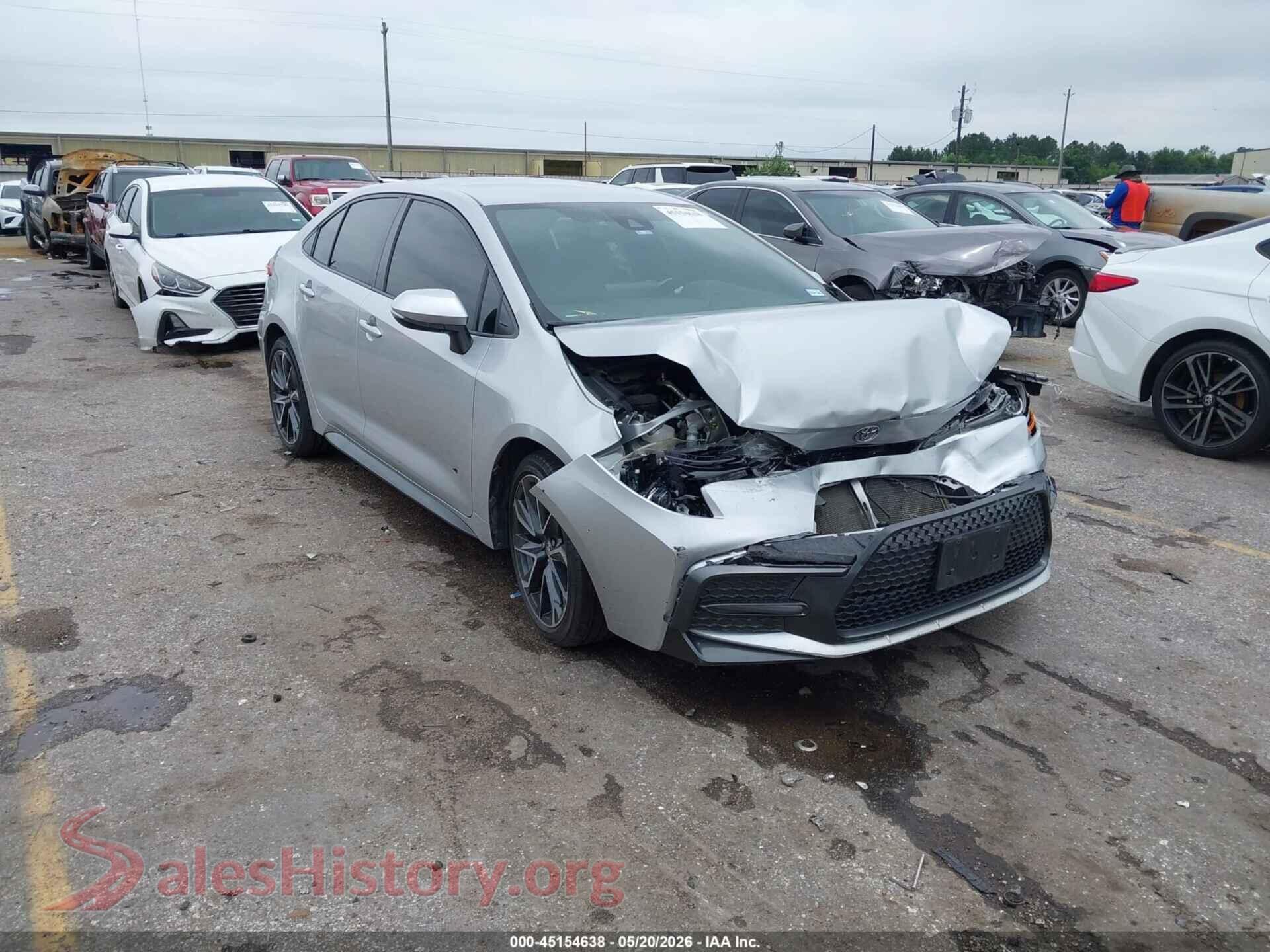 2022 TOYOTA COROLLA — VIN JTDS4MCE2NJ086246