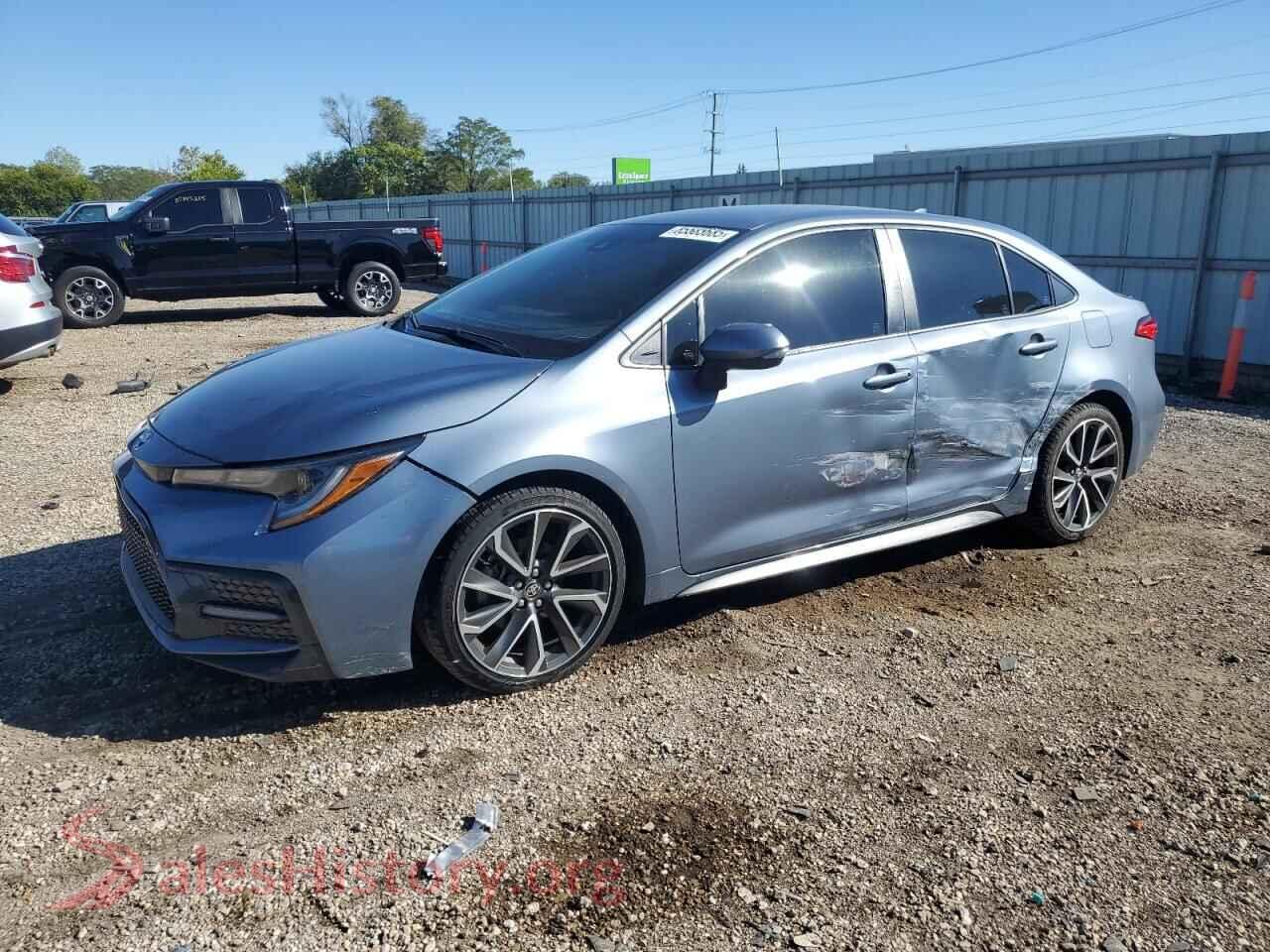 2021 TOYOTA COROLLA — VIN JTDS4MCE5MJ075224