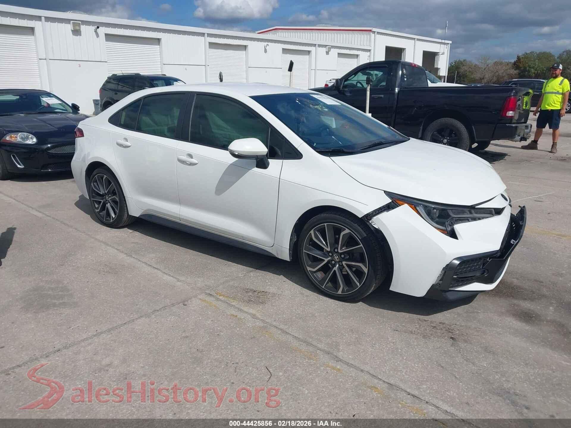 2022 TOYOTA COROLLA — VIN JTDS4MCE5N3501015