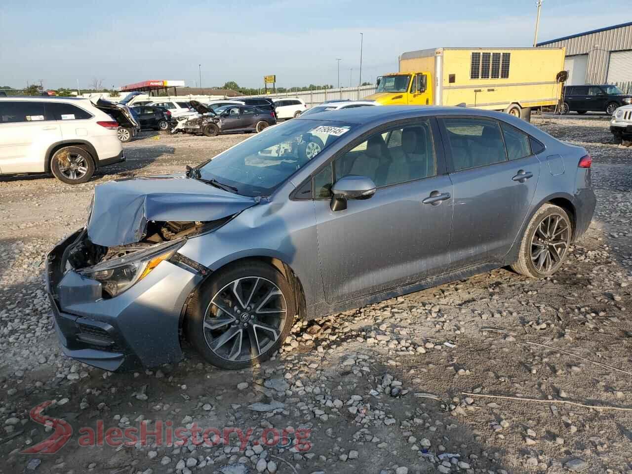 2021 TOYOTA COROLLA — VIN JTDS4MCEXMJ059973