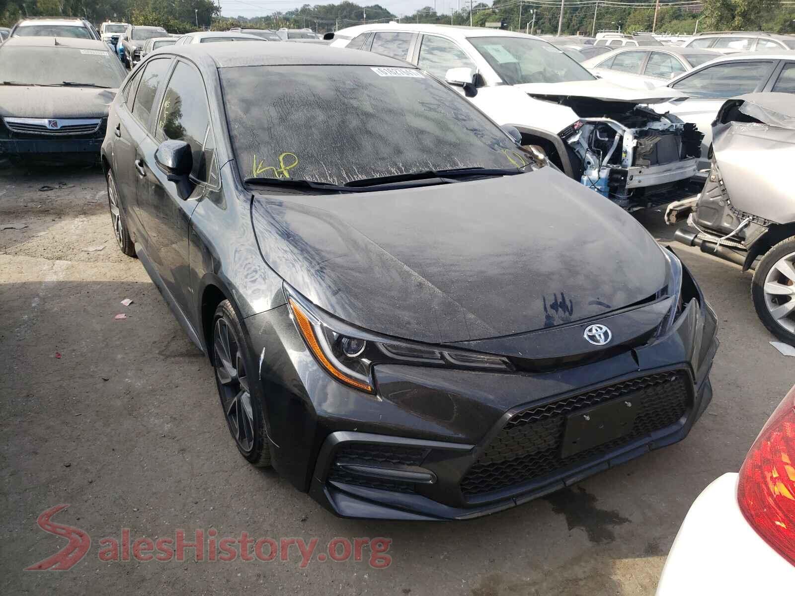 2020 TOYOTA COROLLA — VIN JTDS4RCE4LJ024163