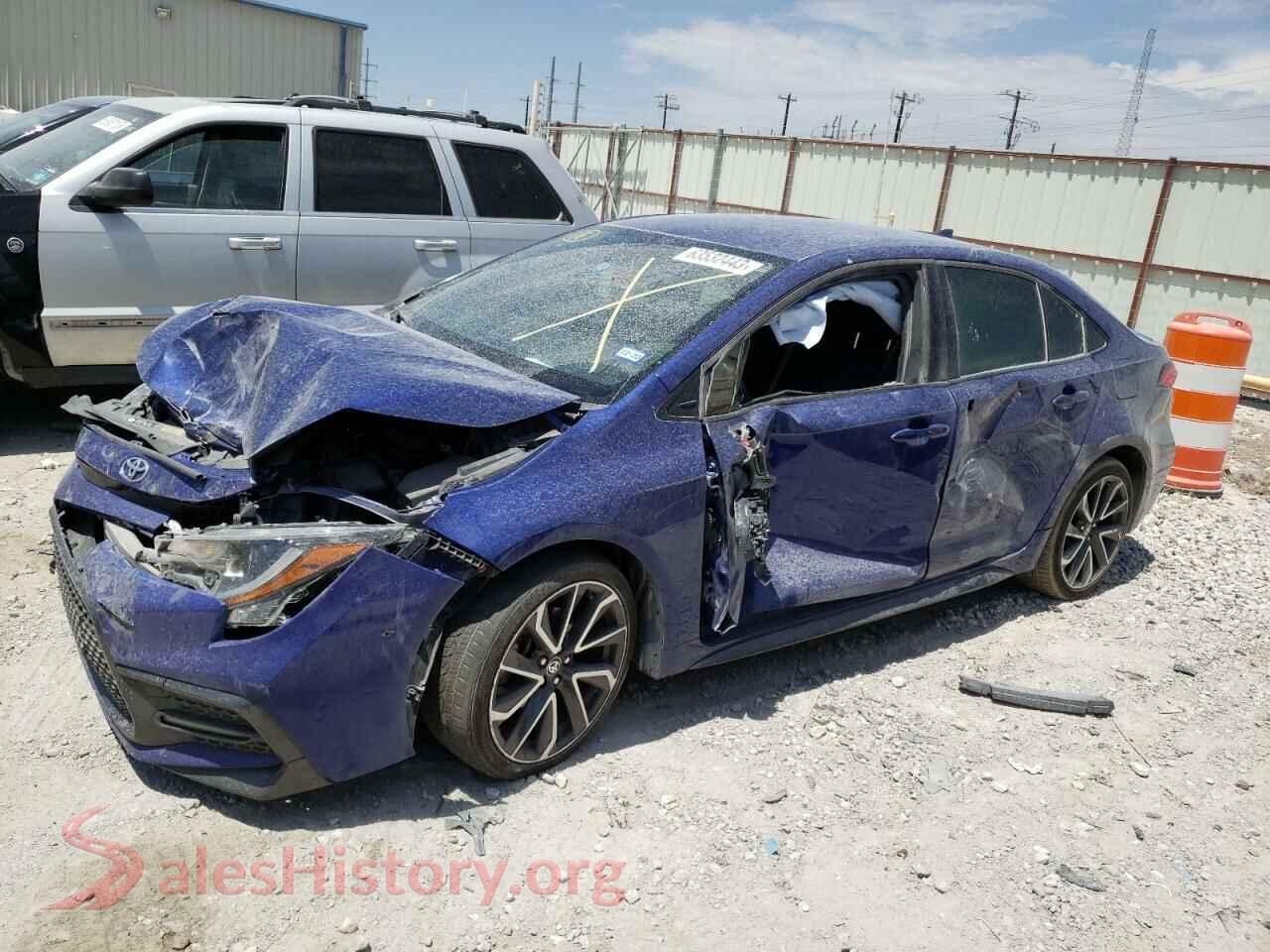 2020 TOYOTA COROLLA — VIN JTDS4RCEXLJ002538