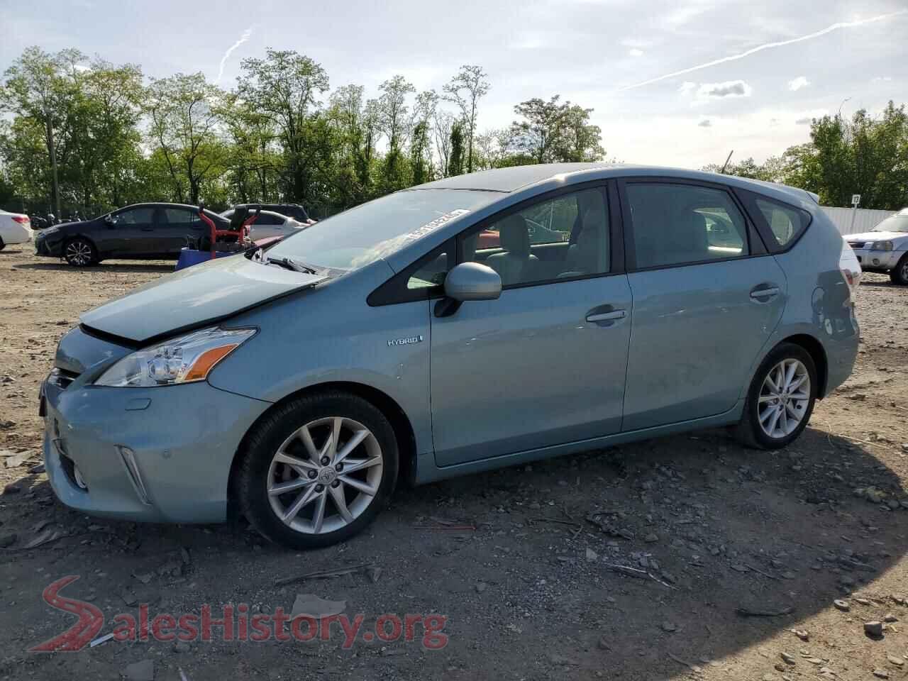 2014 TOYOTA PRIUS — VIN JTDZN3EU2EJ012562