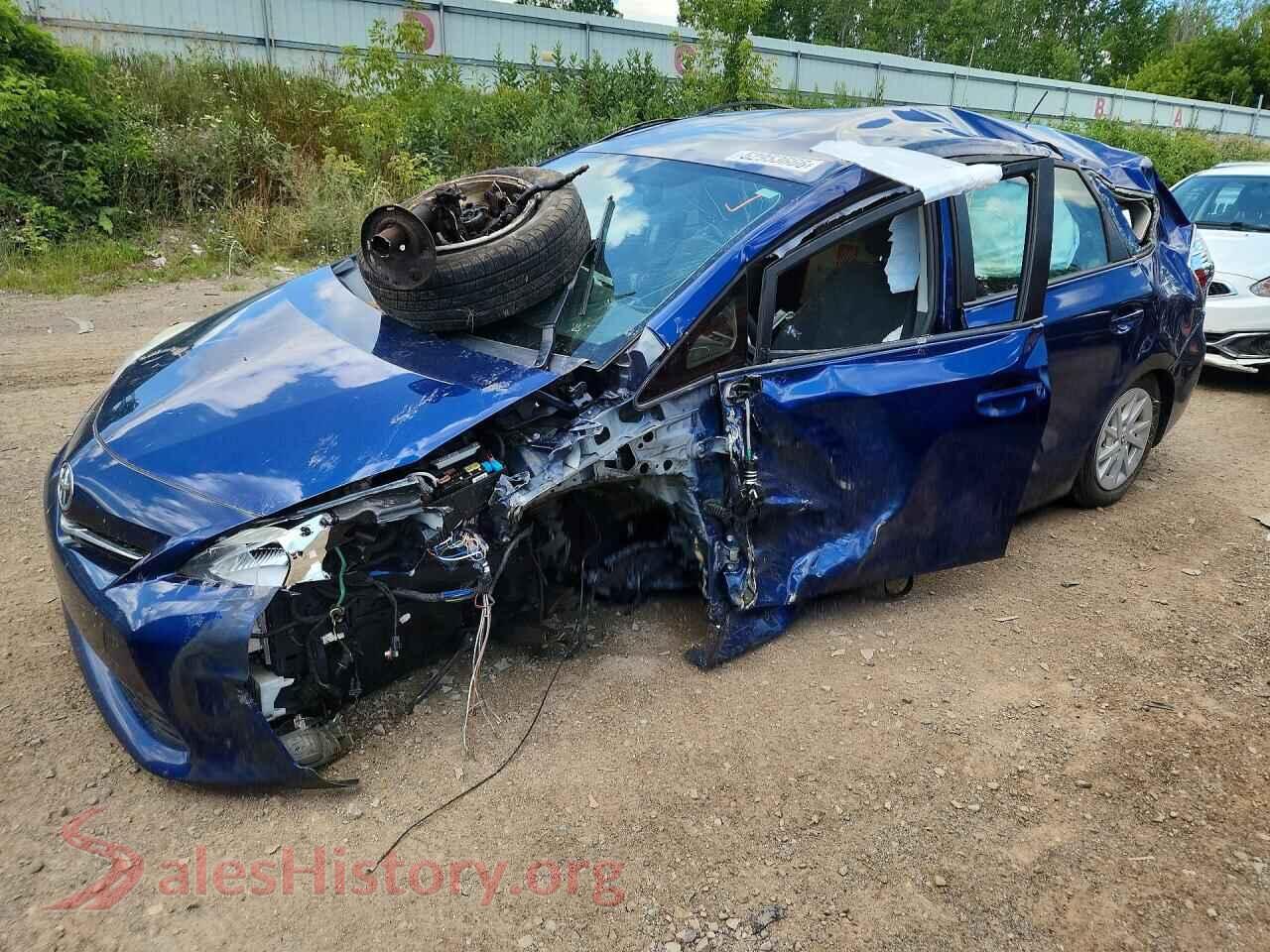 2013 TOYOTA PRIUS — VIN JTDZN3EU5D3231020