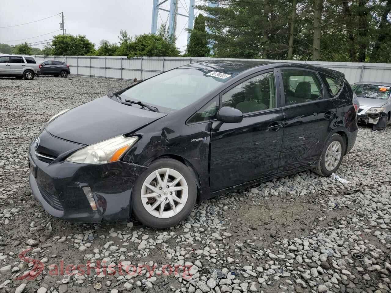 2014 TOYOTA PRIUS — VIN JTDZN3EU7E3295545