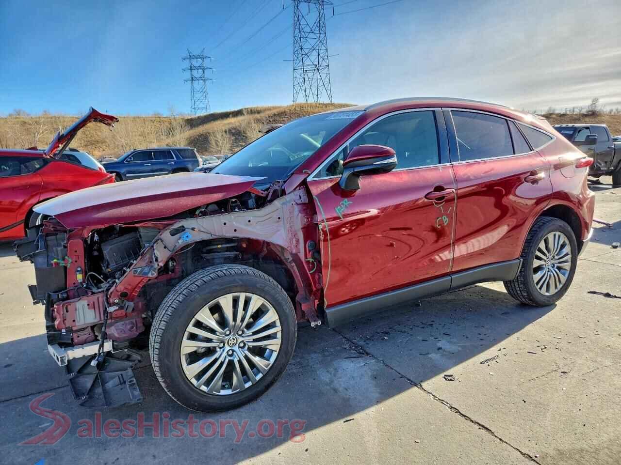 2021 TOYOTA VENZA — VIN JTEAAAAH0MJ029506