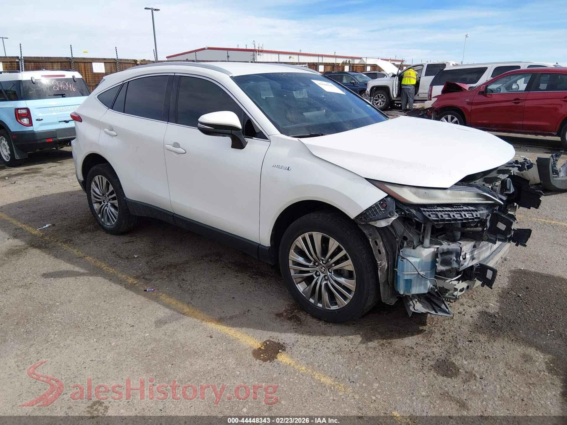 2021 TOYOTA VENZA — VIN JTEAAAAH0MJ032695