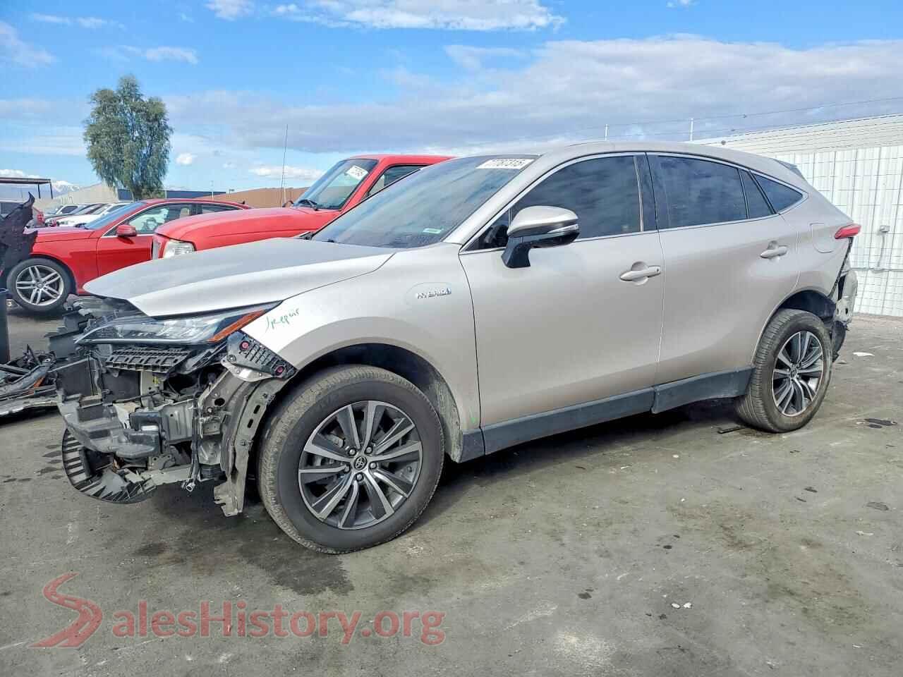 2021 TOYOTA VENZA — VIN JTEAAAAH0MJ052834