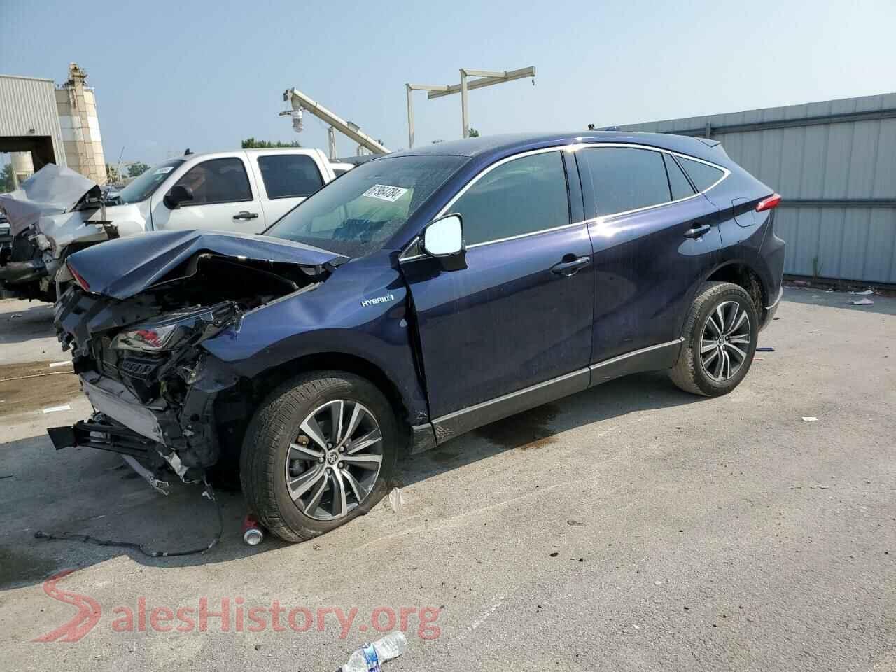 2021 TOYOTA VENZA — VIN JTEAAAAH1MJ007627