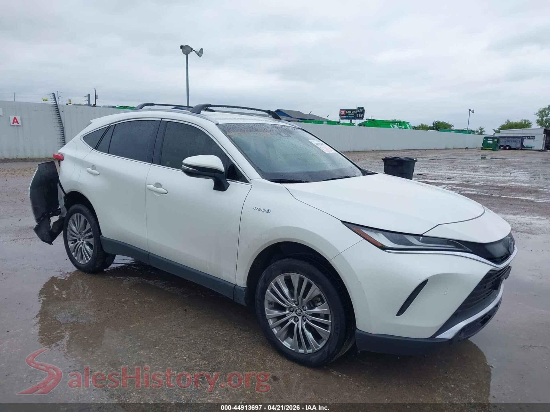 2021 TOYOTA VENZA — VIN JTEAAAAH1MJ050798