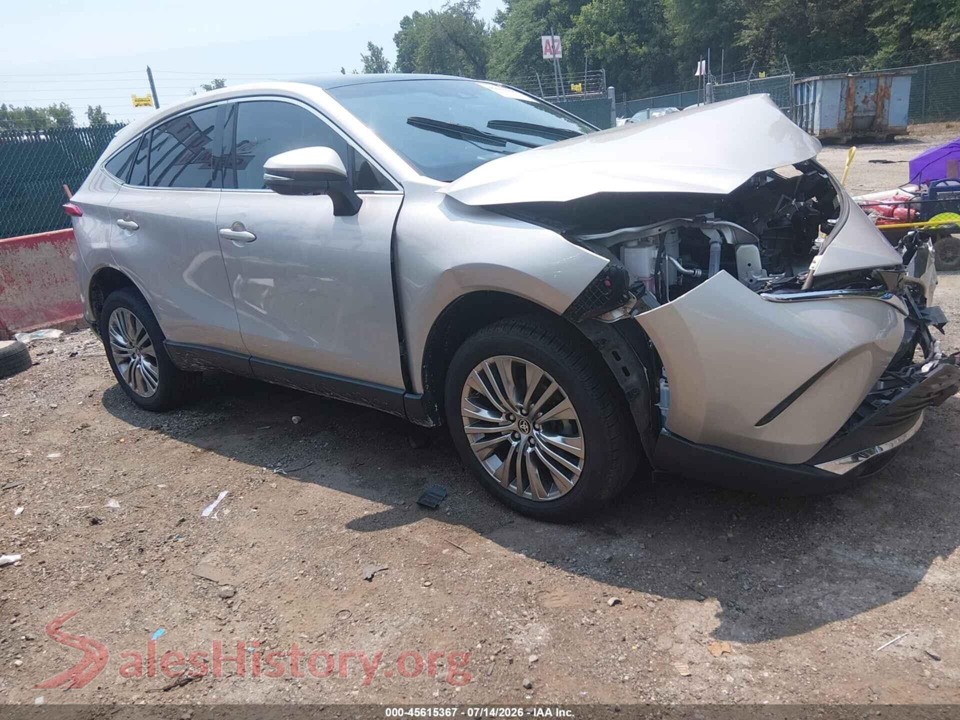 2023 TOYOTA VENZA — VIN JTEAAAAH1PJ133216