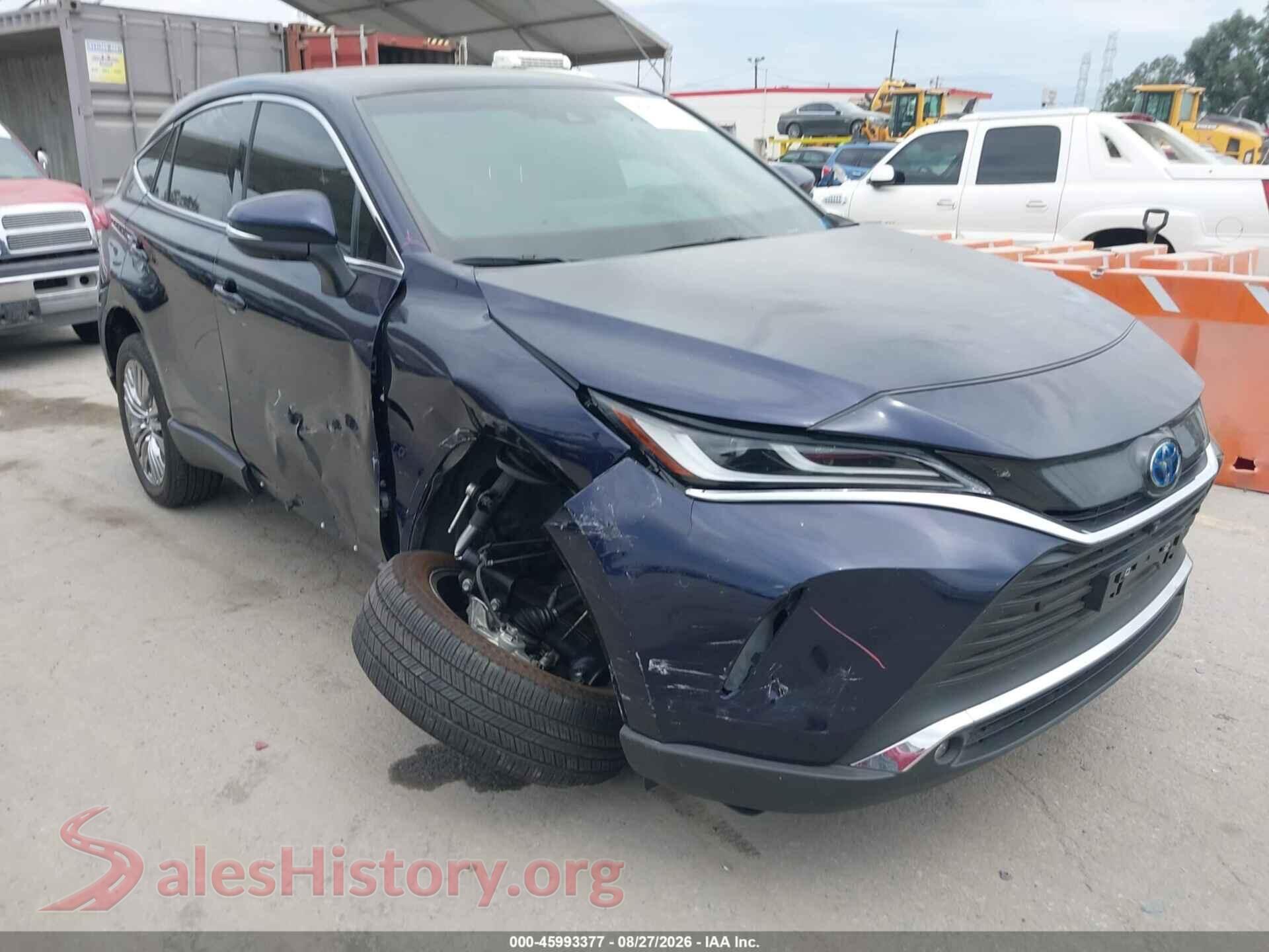 2023 TOYOTA VENZA — VIN JTEAAAAH1PJ142000