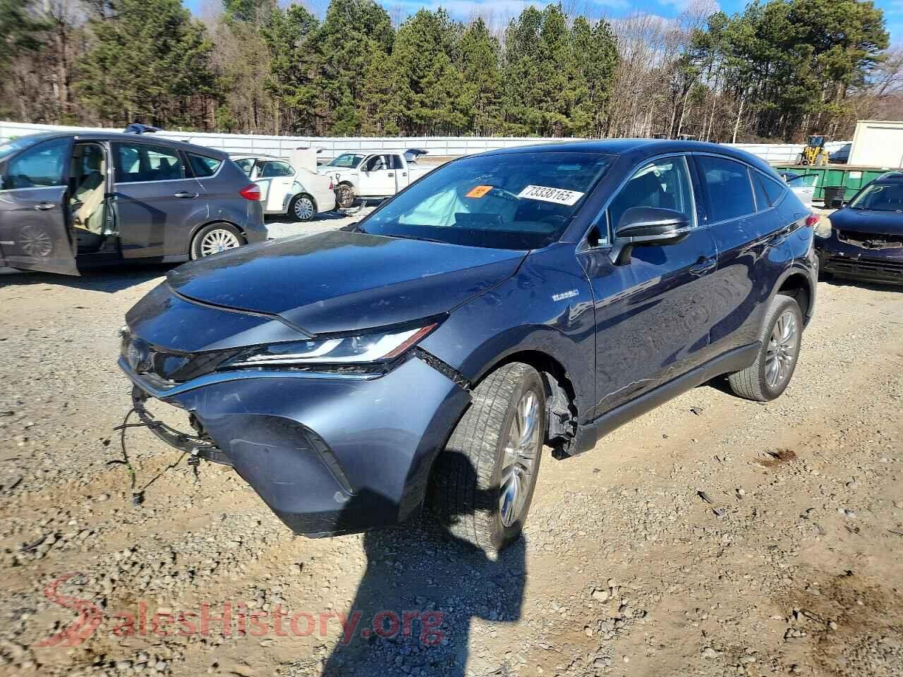 2021 TOYOTA VENZA — VIN JTEAAAAH2MJ033881