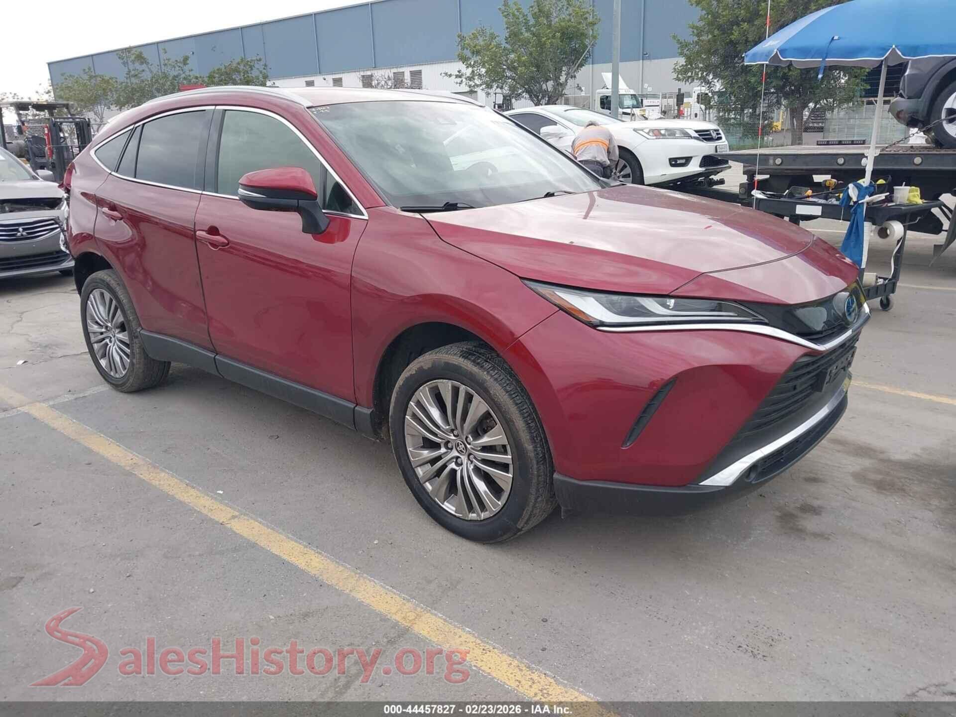 2021 TOYOTA VENZA — VIN JTEAAAAH3MJ060118