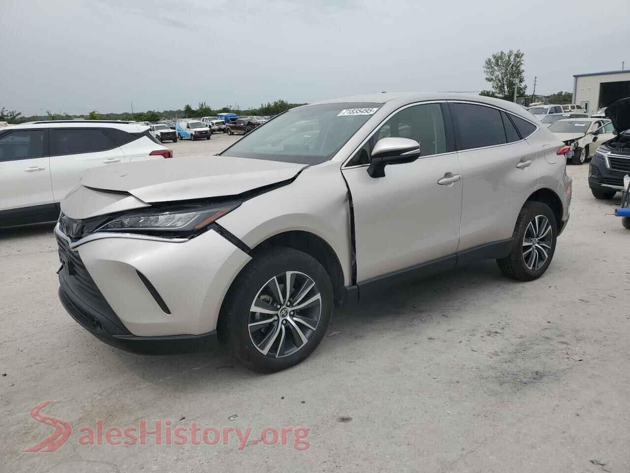 2022 TOYOTA VENZA — VIN JTEAAAAH3NJ113353
