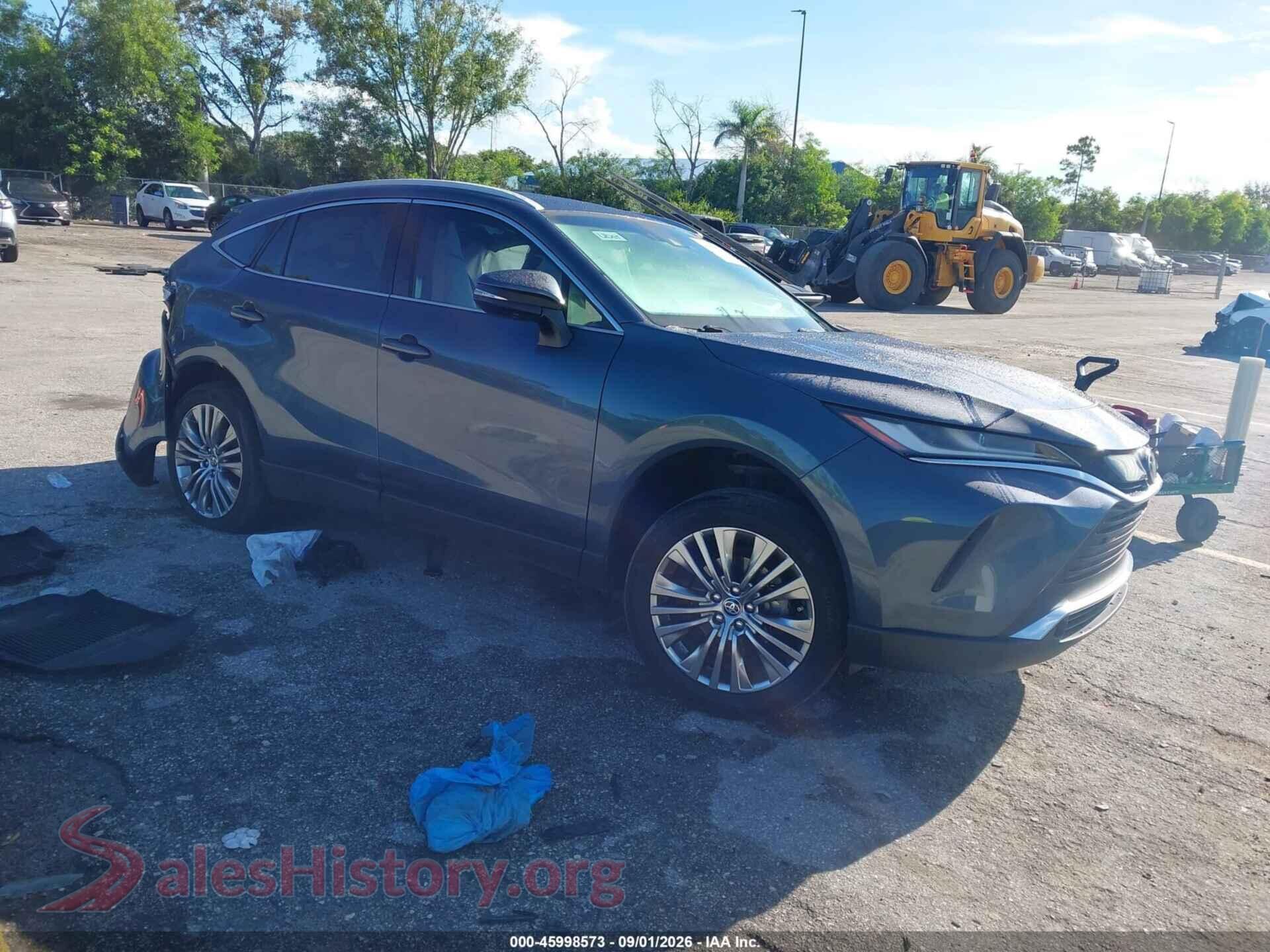 2023 TOYOTA VENZA — VIN JTEAAAAH3PJ149160