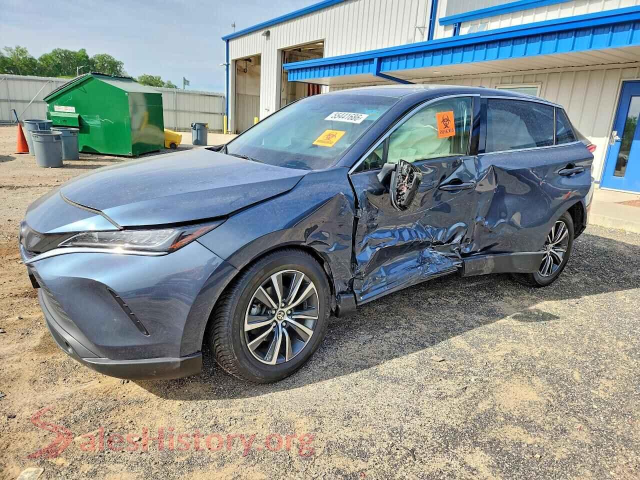 2022 TOYOTA VENZA — VIN JTEAAAAH4NJ087894
