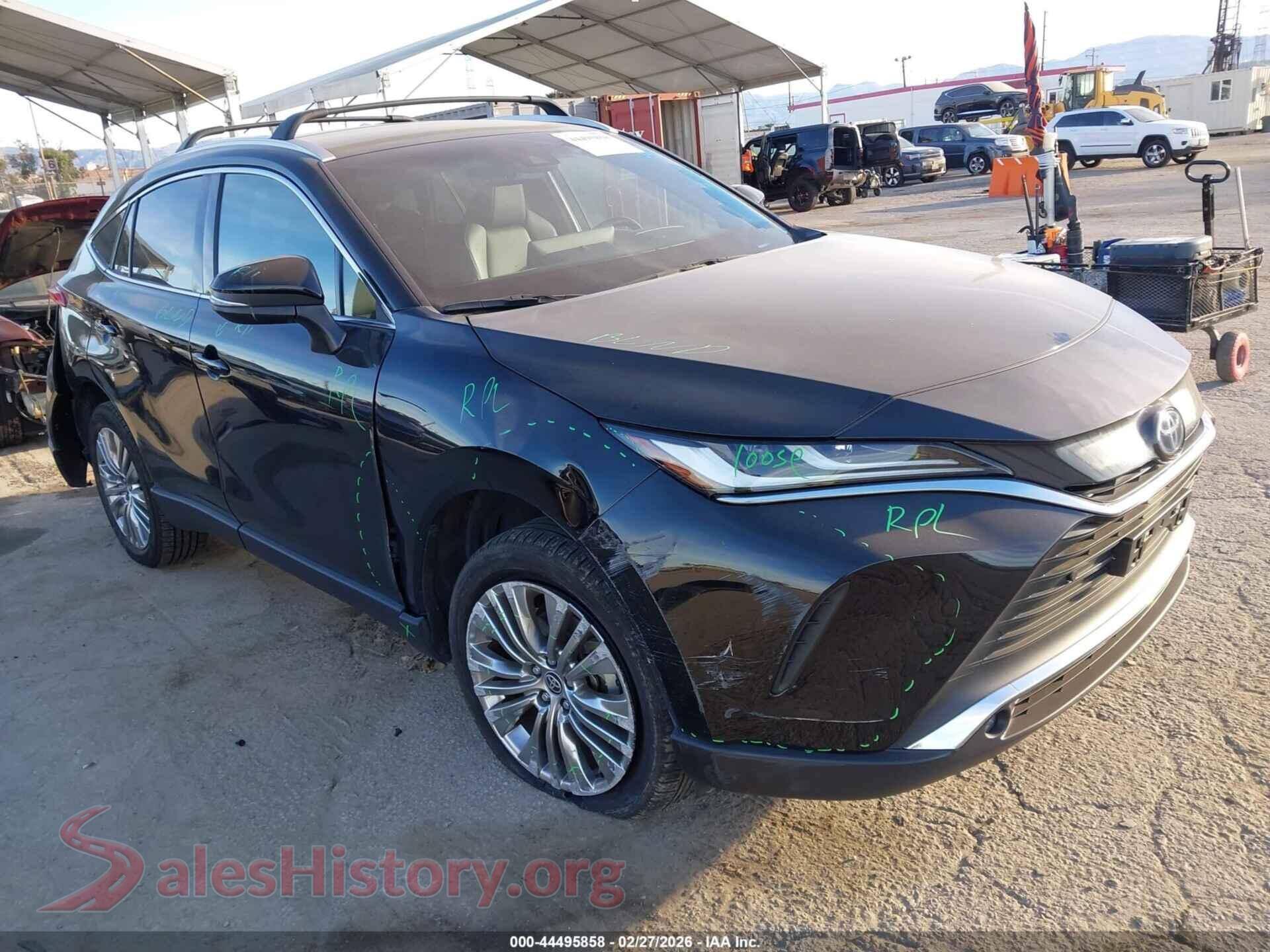 2023 TOYOTA VENZA — VIN JTEAAAAH4PJ135980