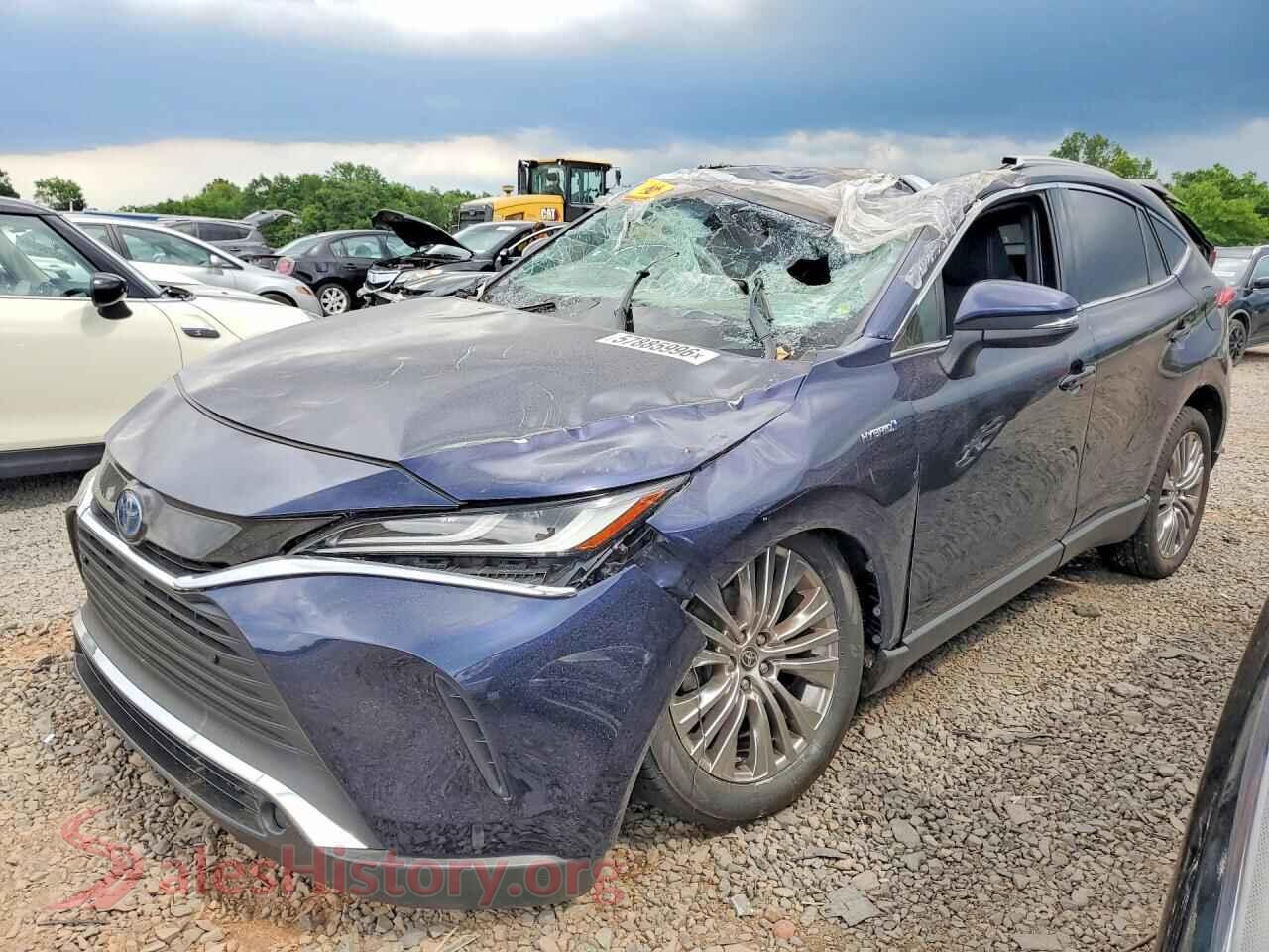 2021 TOYOTA VENZA — VIN JTEAAAAH5MJ015066
