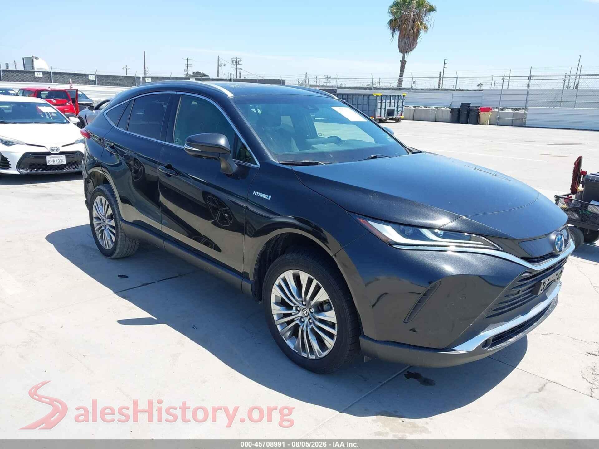 2021 TOYOTA VENZA — VIN JTEAAAAH5MJ047287