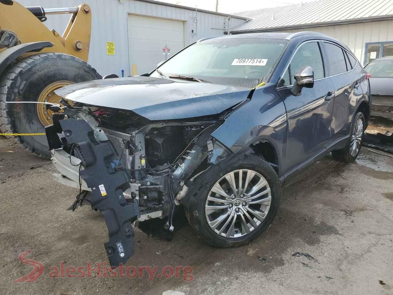 2022 TOYOTA VENZA — VIN JTEAAAAH5NJ091386