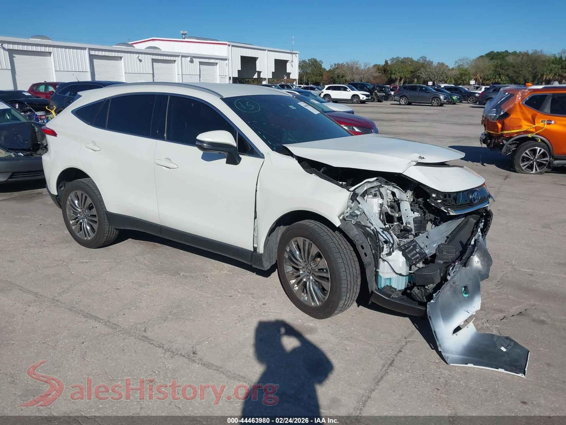 2022 TOYOTA VENZA — VIN JTEAAAAH5NJ116254