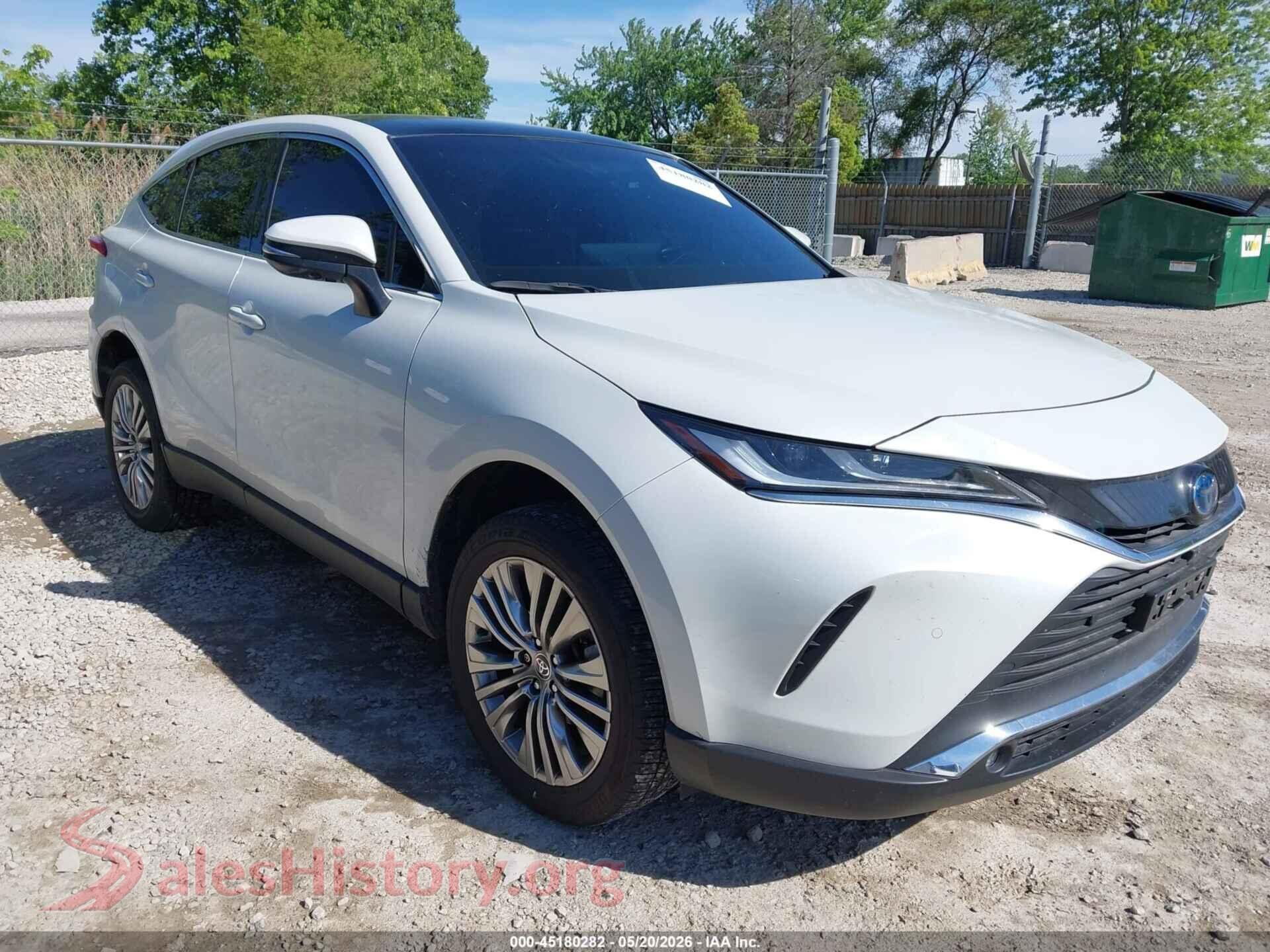2024 TOYOTA VENZA — VIN JTEAAAAH5RJ174645