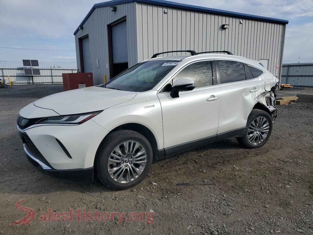 2021 TOYOTA VENZA HYBR — VIN JTEAAAAH6MJ021278