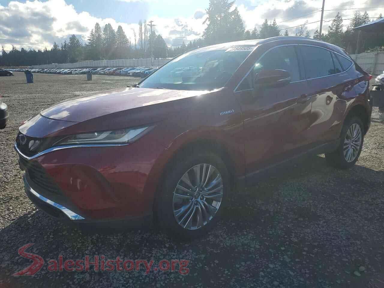 2021 TOYOTA VENZA — VIN JTEAAAAH7MJ008099