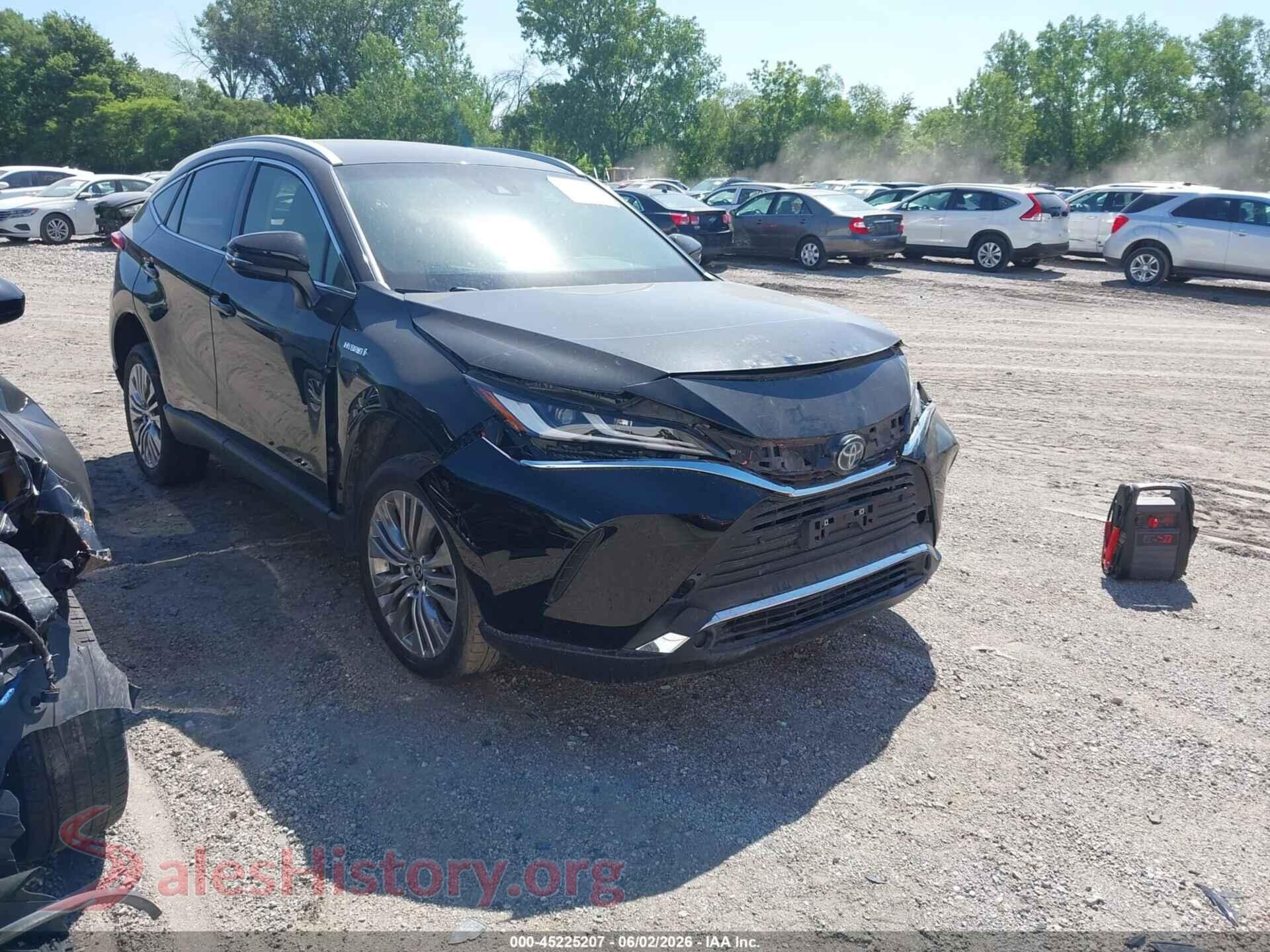 2021 TOYOTA VENZA — VIN JTEAAAAH7MJ060073