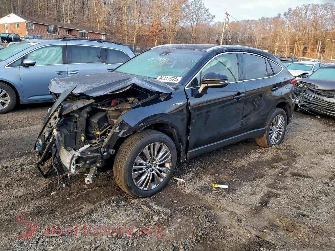 2021 TOYOTA VENZA — VIN JTEAAAAH8MJ013683