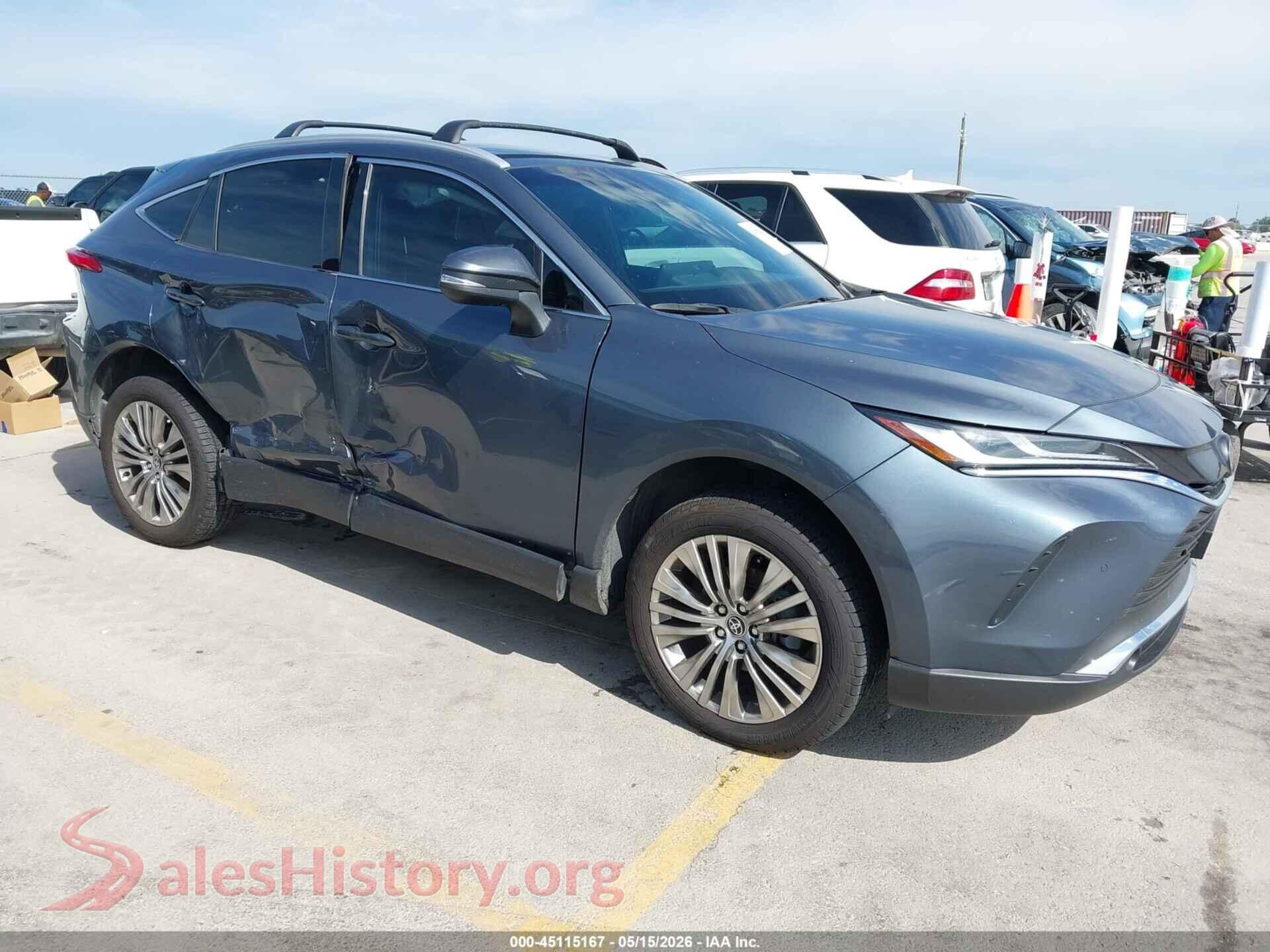 2023 TOYOTA VENZA — VIN JTEAAAAH8PJ129731