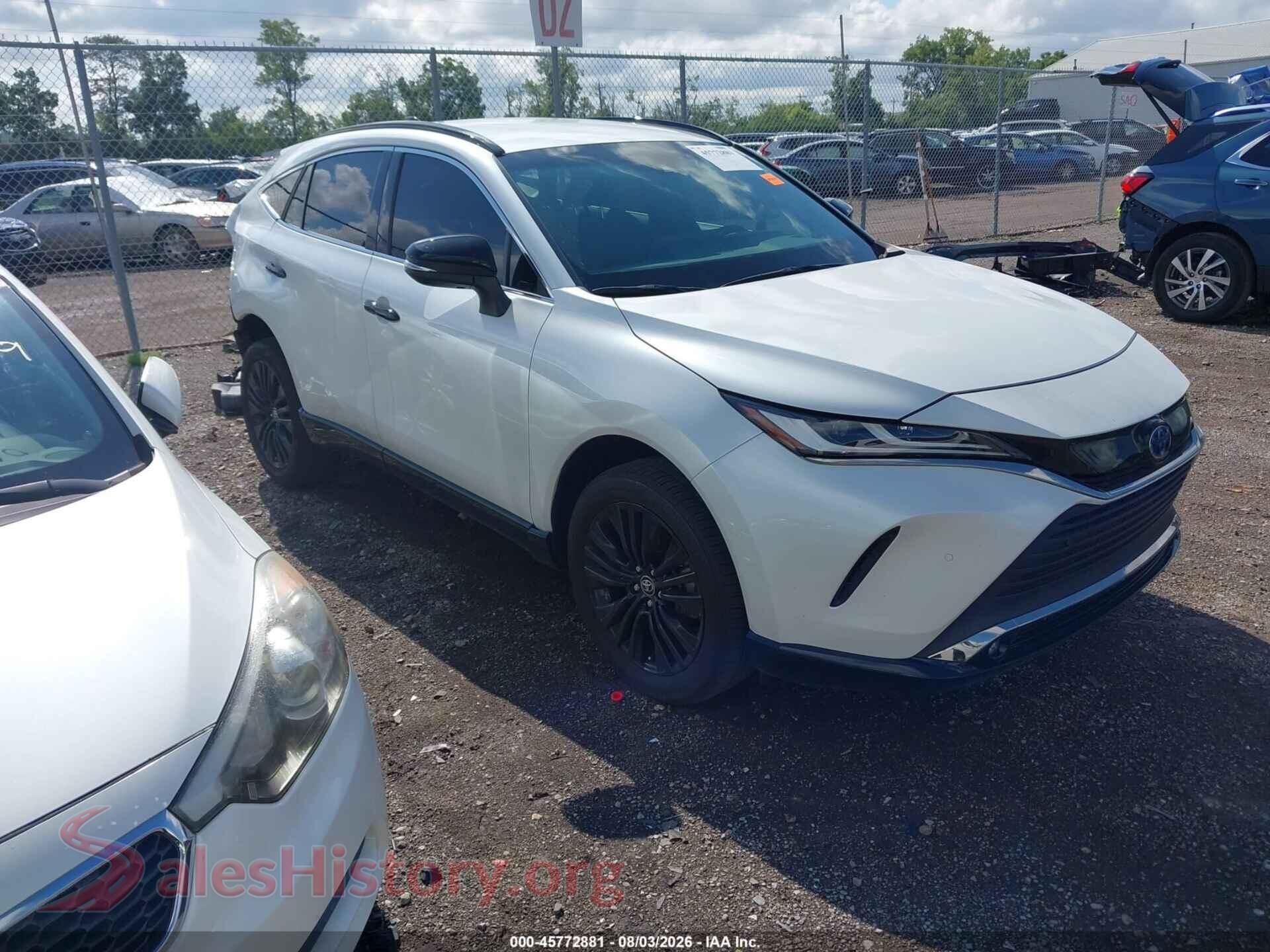 2023 TOYOTA VENZA — VIN JTEAAAAH8PJ133598
