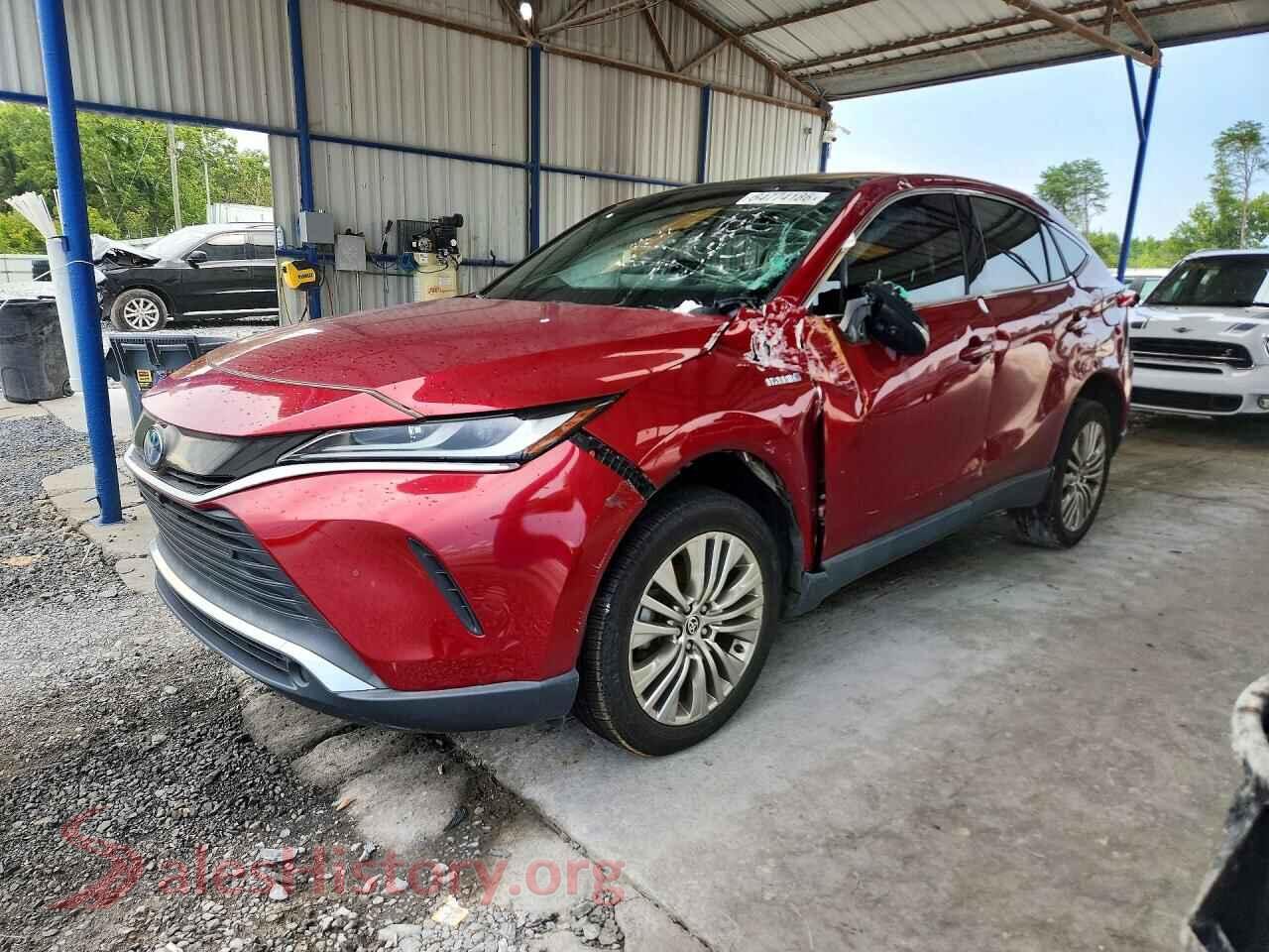 2021 TOYOTA VENZA — VIN JTEAAAAH9MJ029889