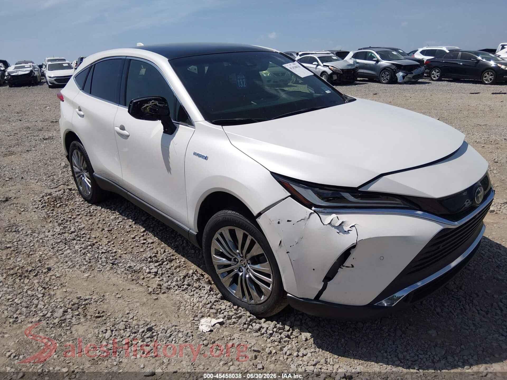 2021 TOYOTA VENZA — VIN JTEAAAAH9MJ030590