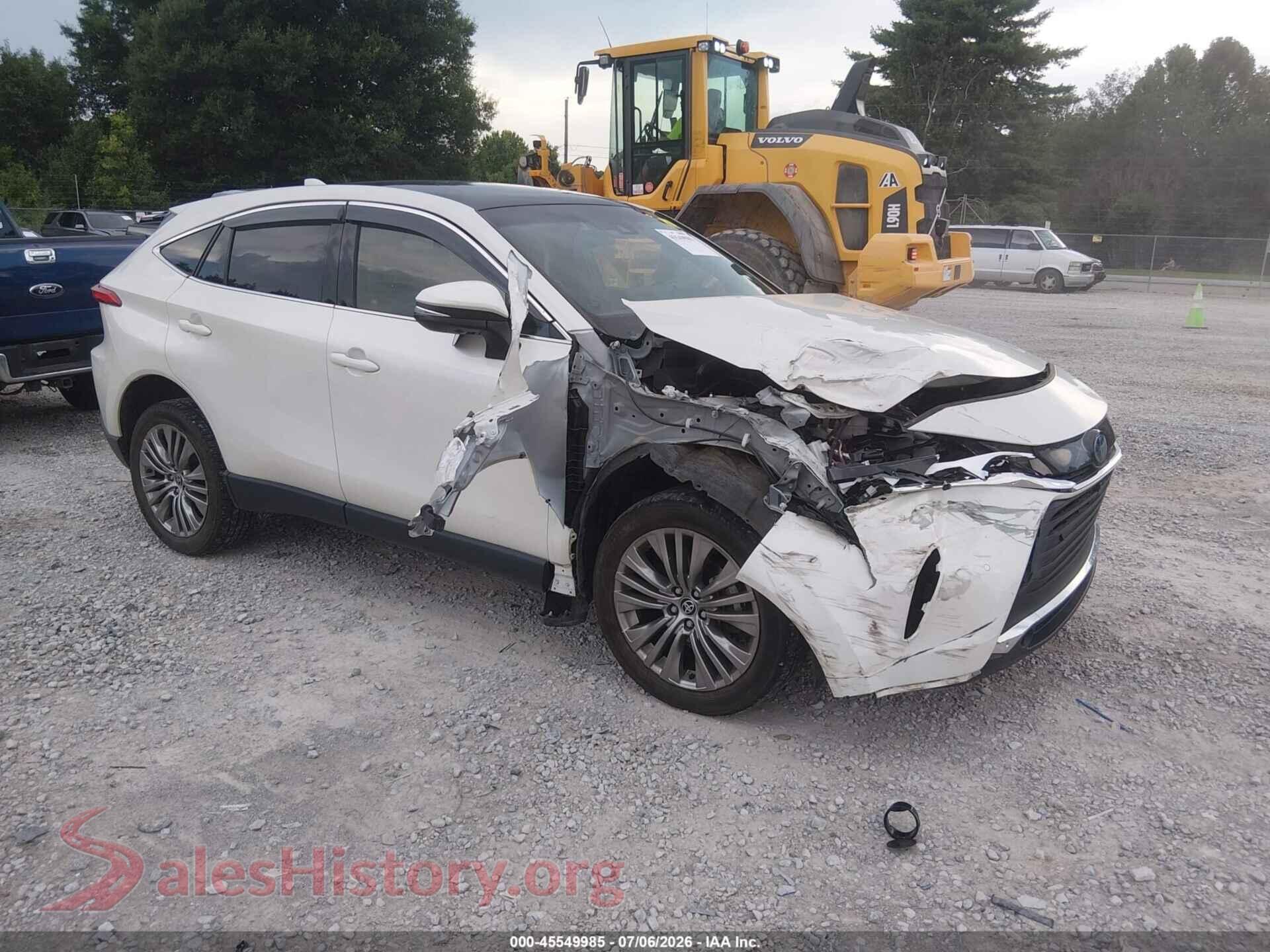 2021 TOYOTA VENZA — VIN JTEAAAAH9MJ059605