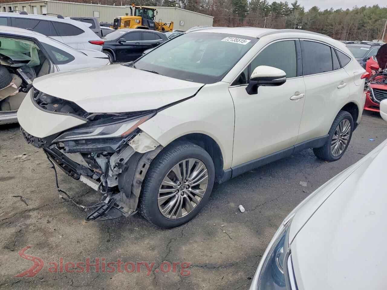 2022 TOYOTA VENZA — VIN JTEAAAAH9NJ093772