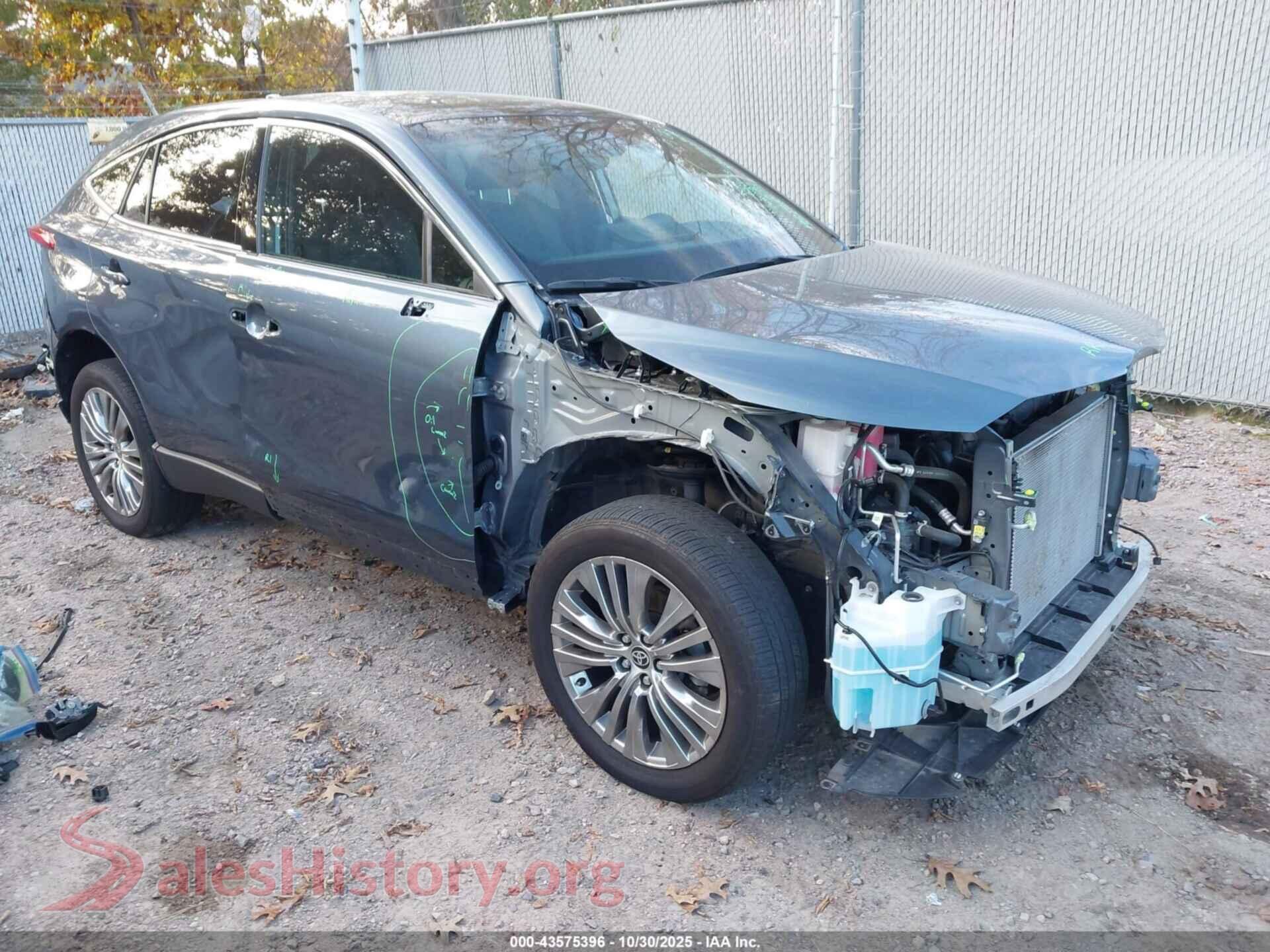2023 TOYOTA VENZA — VIN JTEAAAAH9PJ123601