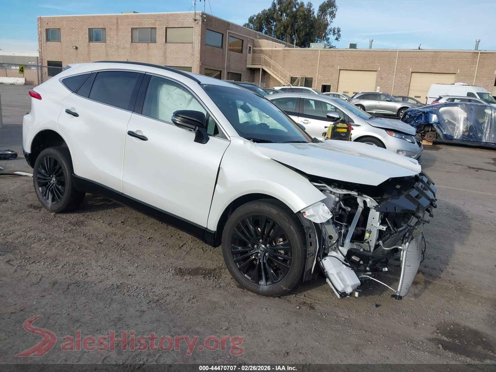 2024 TOYOTA VENZA — VIN JTEAAAAHXRJ185172