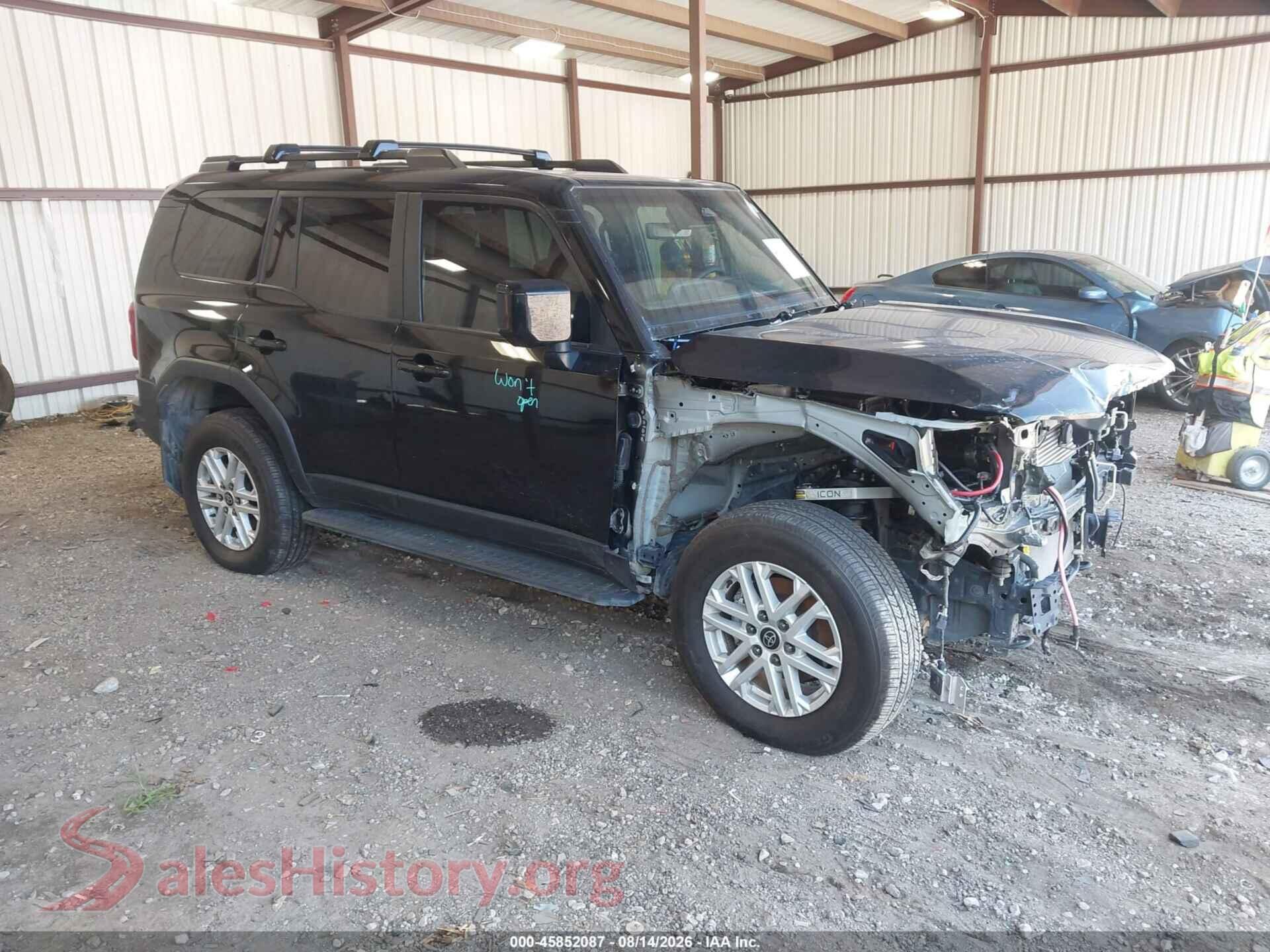 2025 TOYOTA LAND CRUISER — VIN JTEABFAJ3S5009849